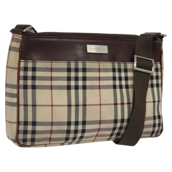 Burberry Nova Check Beige Synthetic shoulder - Picture 1 of 10